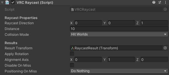 VRCRaycast