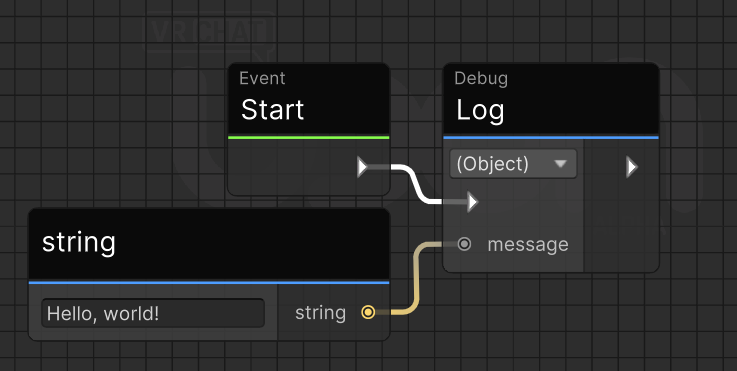 A screenshot of the Udon Graph.
